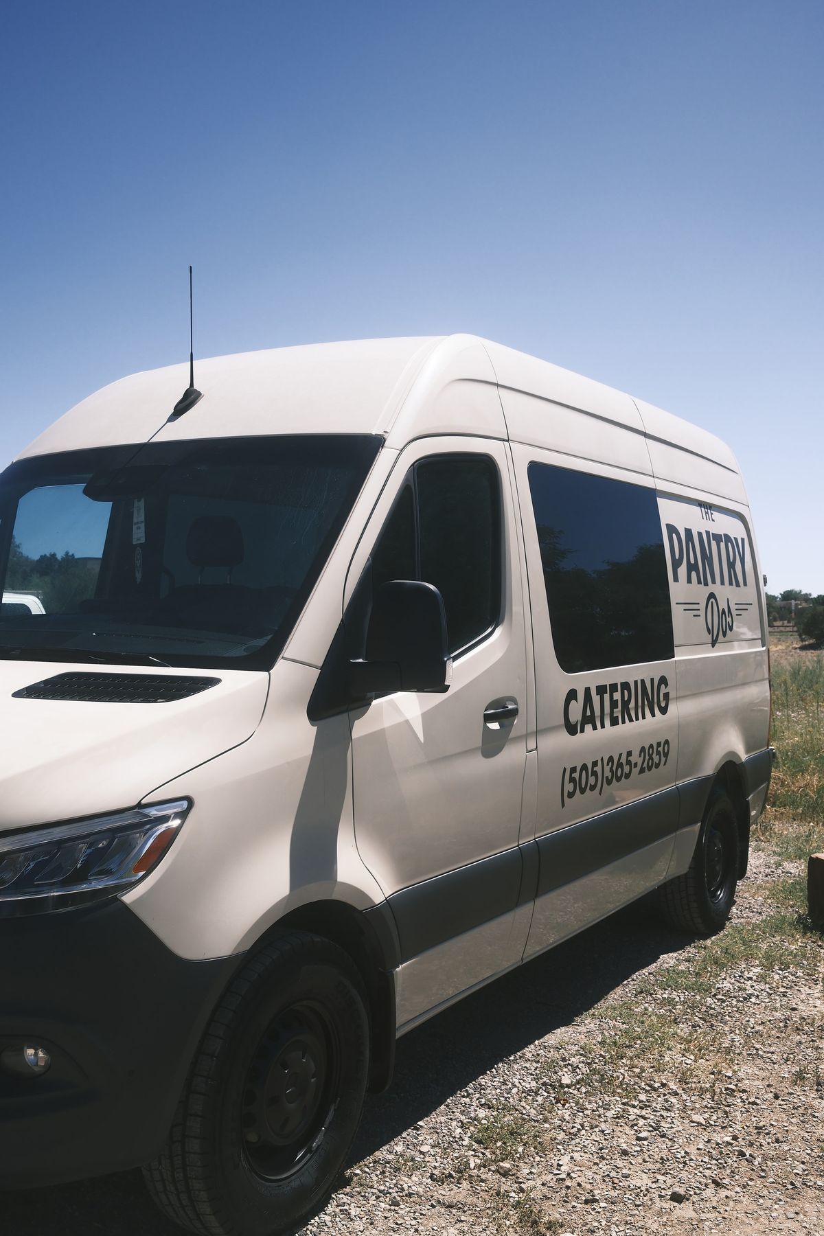 The Pantry Dos catering van